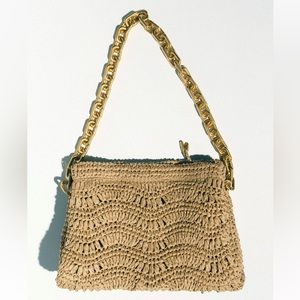 Woven chain bag